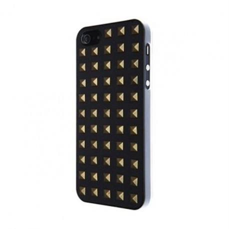 Vcubed3 Metal Square iPhone 5/5s/SE Black/Gold - 8034115944807
