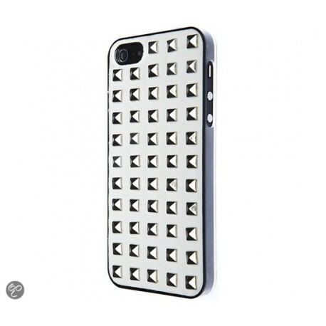 Vcubed3 Metal Square iPhone 5/5s/SE White/Silver - 8034115944814