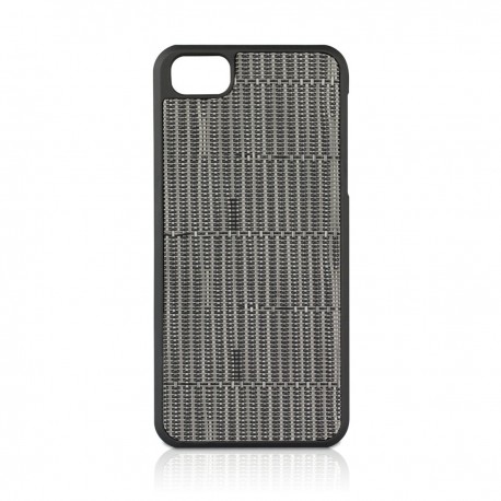 Macally Texture Case iPhone 5/5s/SE Grey - 8717278765969