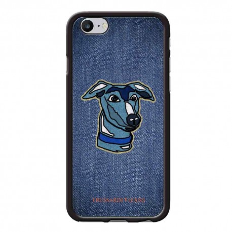 Trussardi Jeans Case iPhone SE/8/7 Dog - 8034115949345