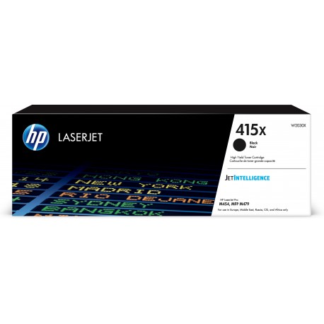Toner HP 415X Preto Alto Rendimento - LaserJet M454/479 - 0192018046382
