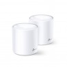Router TP-LINK Deco X20 (2-pack) Sem Fios Dual-band (2,4 GHz 5 GHz) Gigabit Ethernet Branco - 6935364052287
