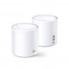 Router TP-LINK Deco X20 (2-pack) Sem Fios Dual-band (2,4 GHz 5 GHz) Gigabit Ethernet Branco - 6935364052287