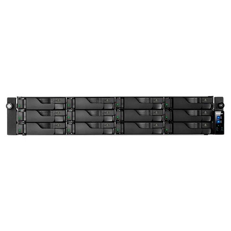 NAS ASUSTOR AS7112RDX RAIL KIT 2U Rack 12 Bay Xeon E-2224 3,4 GHz Q-Core 8 GB DDR4 2x M.2 6x USB 3.2 5Y WTY - 4710474831265