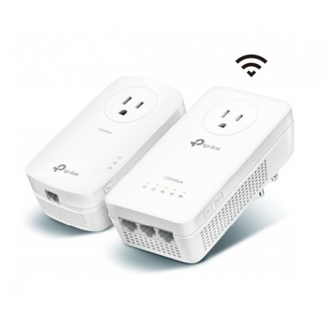 Kit 2 Adaptadores PowerLine TP-LINK TL-WPA8631P KIT 1300 Mbit/s Ethernet LAN Branco 2 unidade(s) - 6935364052539