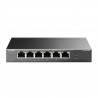 Switch De Mesa TP-Link 6 Portas 10 100 PoE+ - TL-SF1006P - 6935364030933