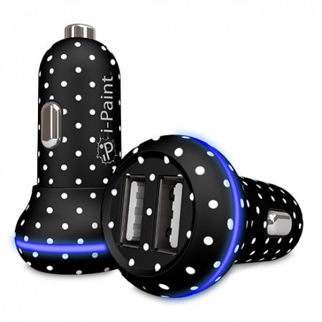i-Paint Fast Car Charger 3.1A Pois - 8053264075101