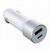 Satechi 72W Type-C PD Car Charger Adapter Silver - 0879961008369