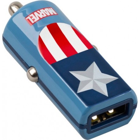 Tribe Maikii Buddy Car Charger 2.4A Marvel Captain America - 8054392653704