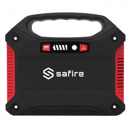 Safire BATP100W-LI155WH Bateria Recarregável de Lítio de Grande Capacidade 155 Wh 1 Saída AC 220 V 3 Saídas 9-12 V DC 4 Saídas USB (1 x C) Indicadores LED - 8435325449739