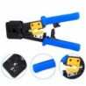 Oem CON300-CRIM-EZ Ferramenta de Crimpagem para Cravar Conectores EZ-RJ45 RJ11 RJ12 e RJ22 UTP com Lâmina Corte e Decape Profissional de Alta Qualidade - 8435325449241