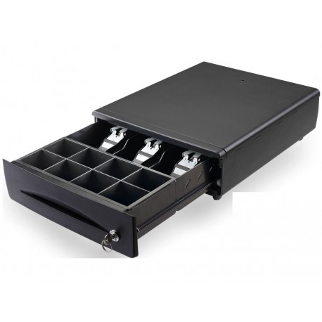 Gaveta Dinheiro ZONERICH ZQ-330E 4 Noteiros 8 Moedeiros 300 x 360 x 82 - 5600373302630