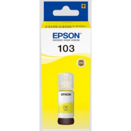 Recarga de Tinta EPSON 103 Amarelo 65ml EcoTank L31xx - 8715946690513