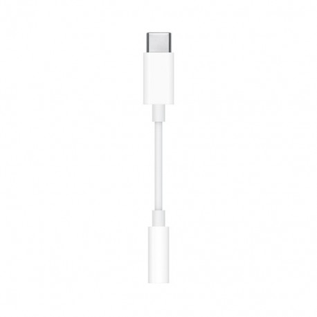 Apple Adaptador USB-C para entrada de auscultadores de 3,5mm - MU7E2ZM/A - 0190198886866