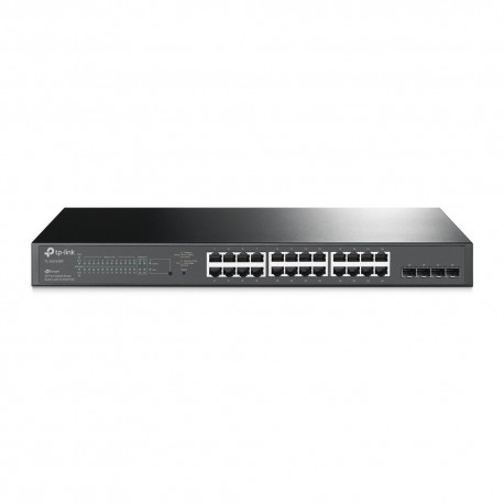 Switch de Rede TP-LINK TL-SG2428P Gigabit Ethernet (10/100/1000) Power over Ethernet (PoE) Preto - 6935364030650