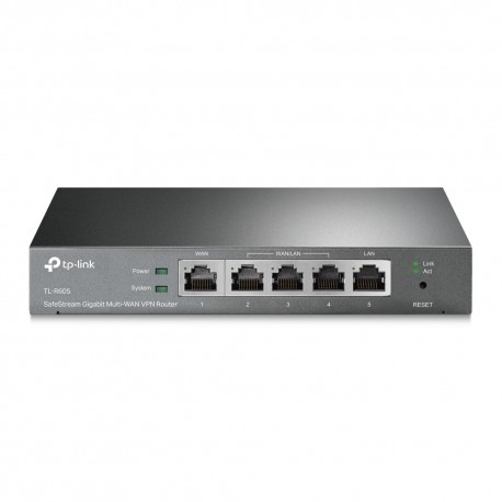 Router TP-LINK TL-R605 router com fio 10 Gigabit Ethernet, 100 Gigabit Ethernet Preto - 6935364089597