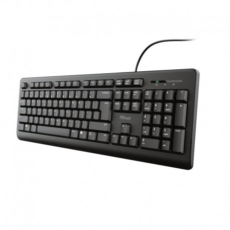Teclado TRUST Primo PT - 24142 - 8713439241426