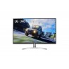 Monitor LG 31.5P UHD 4K 3840x2160. 4ms HDMI DP. Game Mode - White - 8806098790418