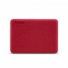 Disco Externo Toshiba 2.5" 1TB CANVIO ADVANCE Red - 4260557511268