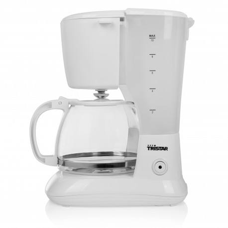 Máquina de Café Tristar CM-1252 Semiautomático Cafeteira de filtro 1,25 l 750 W Branco - 8713016076601