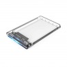 Caixa Para Disco HDD 2.5" COOLBOX SCT-2533 USB3.0 Transparente - 8436556148361