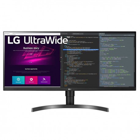 Monitor LG 34WN750-B 86,4 cm 34" LED Quad HD Ultra Wide Preto - 8806098724673