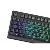 Teclado MARS GAMING MKREVO Black Full RGB H-Mechanical Full Keys TKL Keyboard. Portuguese - 4710562757569