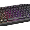 Teclado MARS GAMING MKREVO Black Full RGB H-Mechanical Full Keys TKL Keyboard. Portuguese - 4710562757569
