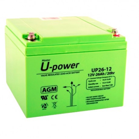 BATT-1226-U Bateria de chumbo-acido AGM Tensao 12 V