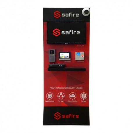 Safire SF-TOTEM-4K Painel de exposiçao CCTV 4K Videoporteiros