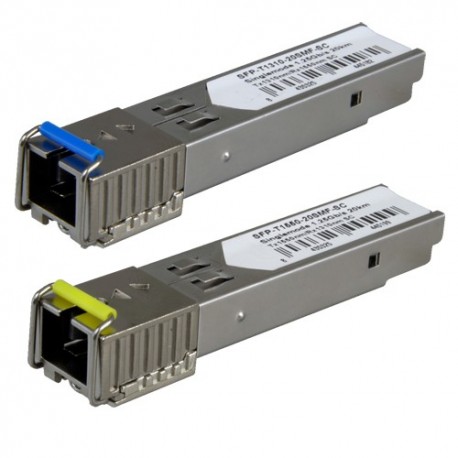 Oem SFP-TR1513-20SMF-SC Par de modulos transceptores SFP Tx 1550/1310 nm Rx 1310/1550 nm - 8435325446462