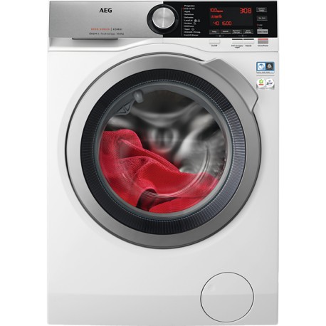 Máquina de Lavar e Secar Roupa AEG L8WEC162 Livre Instalação Série 8000 Classe A 10 Kg 1600 RPM Branco - 7332543770236