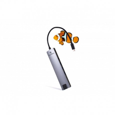 HUB DOCKING COOLBOX USB-C HDMI RJ45 USB - 8436556143700