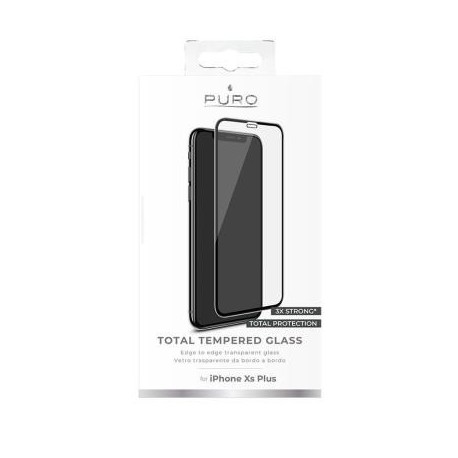 PURO - Vidro Temp iPhone X 6.5" SDGFSIPHONEX65BLK - 8033830266072