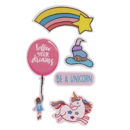 PURO - Patch Stickers Kit 5pcs PMSFANTASYMIX1 - 8033830183621