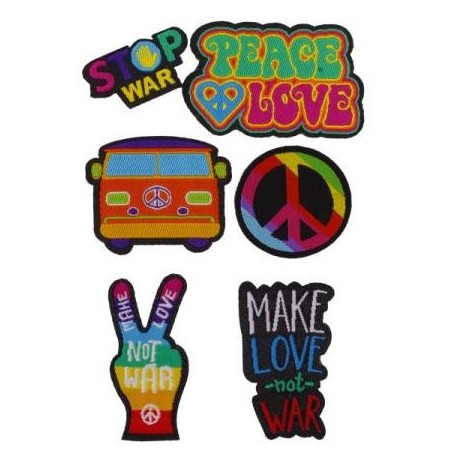 PURO - Patch Stickers Kit 6pcs PMSPANDLOVEMIX1 - 8033830183652