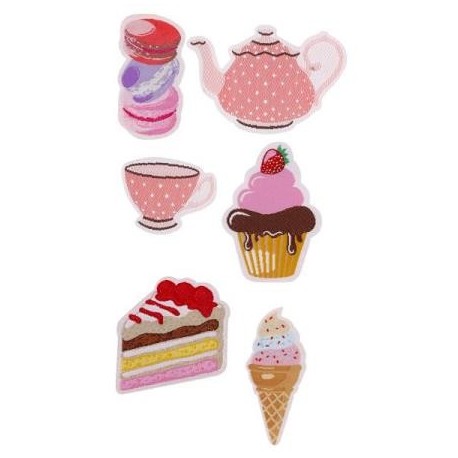 PURO - Patch Stickers Kit 6pcs PMSSCHICMIX1 - 8033830183683