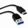 PURO - Cabo USB 1m Preto CUSBC31USB31BLK - 8033830158896
