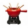 Le Creuset Set Fondue Savoyard para 6 Pessoas, 2 L, Preto, Vermelho - 60020000602460 - 0024147240273