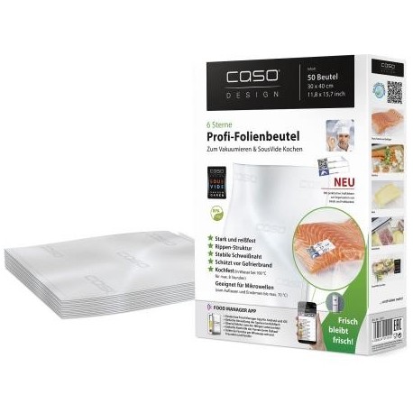 CASO - Sacos p/ Vácuo 30x40cm 50 Un - 4038437012200