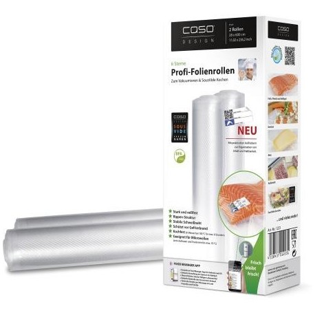 CASO - Rolo p/ Vácuo 27,5x600cm 2 Un - 4038437012231