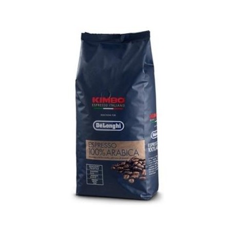 DeLonghi DLSC613 Kimbo Espresso 100% Arabica Café Espresso, 1 kg - 8002200140465