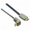 BANDRIDGE - Cabo HDMI 5m flat ficha 90º BVL1335 - 8717587030758