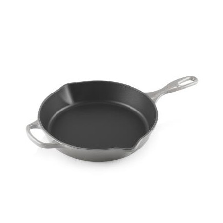 LE CREUSET Frigideira 26 cm Lisa Ferro Fundido Skillet Alta 20187265410422 - 0024147284505