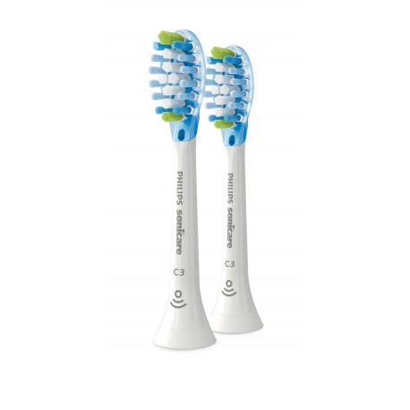 Philips HX9042/17 Embalagem de 2 cabeças normais para escova de dentes sónica, Borracha, Branco, 2 Unidade(s) - 8710103805595