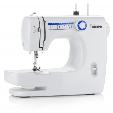 Tristar SM-6000 Máquina de Costura, Automática, 9 W, Branco - 8713016060006