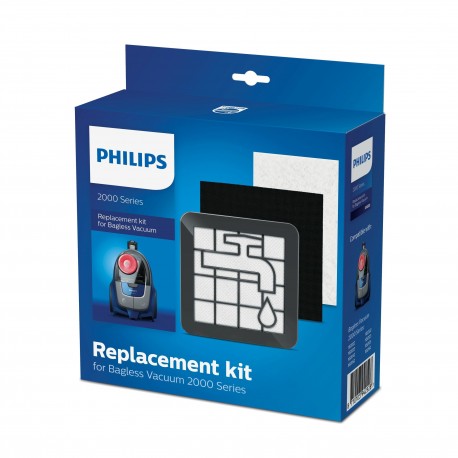 PHILIPS - Kit Filtros p/ Aspirador XV1220/01 - 8710103942528
