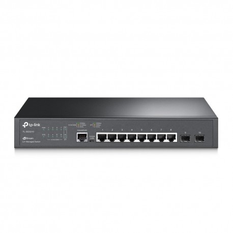 TP-LINK TL-SG3210 switch de rede Gerido L2 Gigabit Ethernet (10/100/1000) Preto - 6935364021634