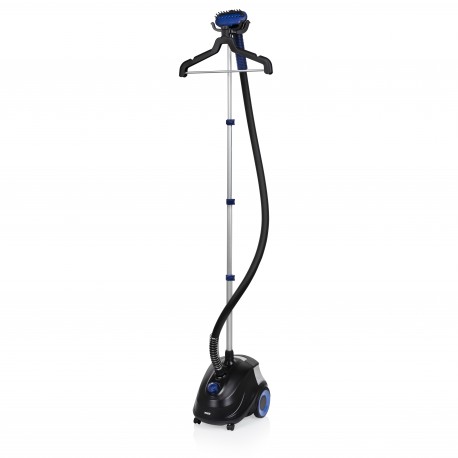 Princess 332848 Vaporizador de Roupa Vertical 1,5 l 1800 W, Rotativo, 4 Roda(s), Preto, Azul - 8713016080387