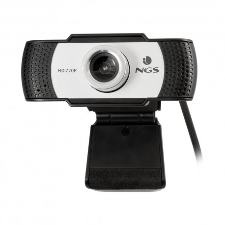 NGS XpressCam720 Webcam 1280 x 720 pixels USB 2.0 Preto, Cinzento, Prateado - 8435430618488